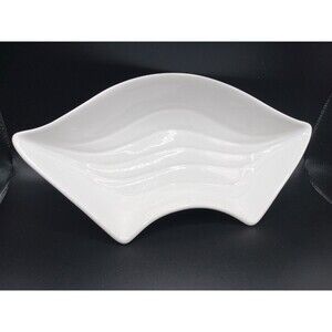 Vintage MCM California Pottery L-34 White Dish Set Replacement USA CA Bowl WHITE